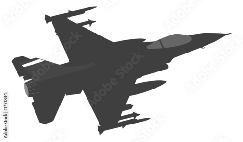 figher armed airplane