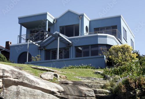 blue mansion