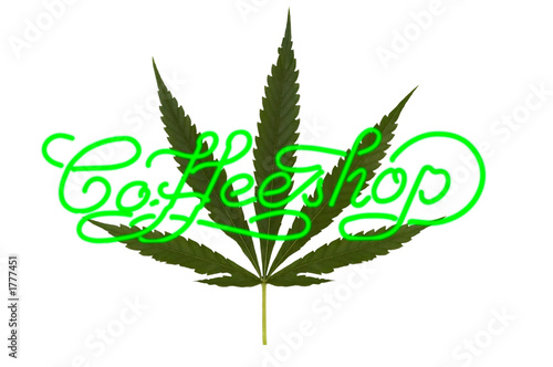 marihuana and coffeeshop