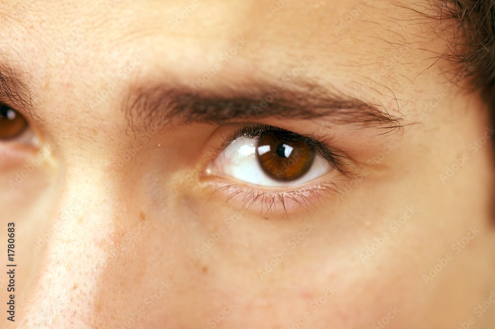 Obraz premium human gaze