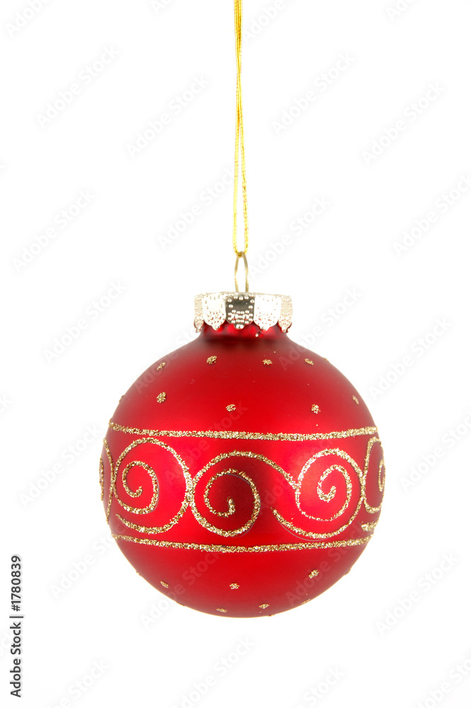 red christmas ball hanging red christmas ball hanging