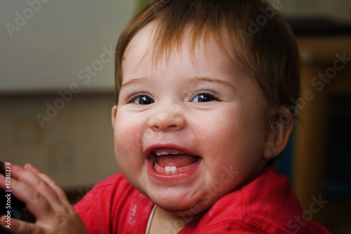 happy cute baby