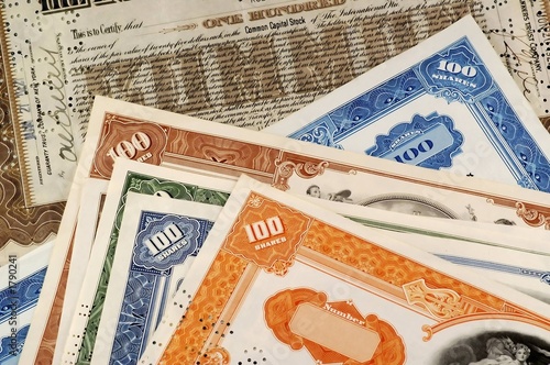 stock certificates