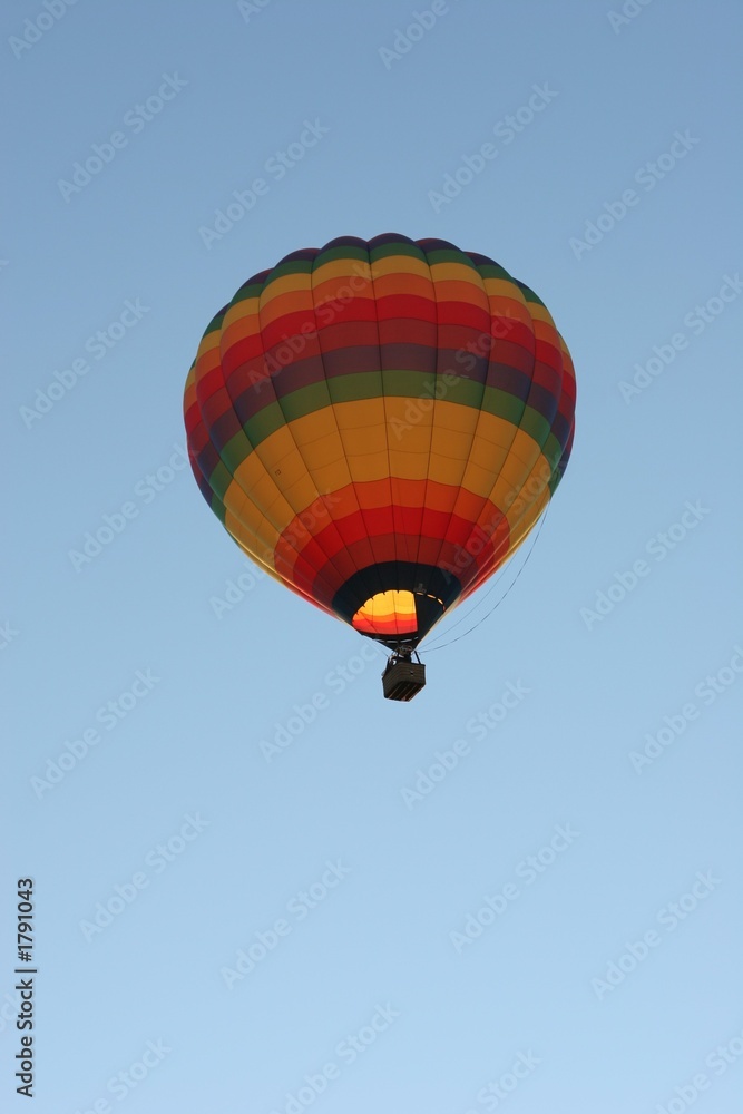 Naklejka premium colorful hot air balloon