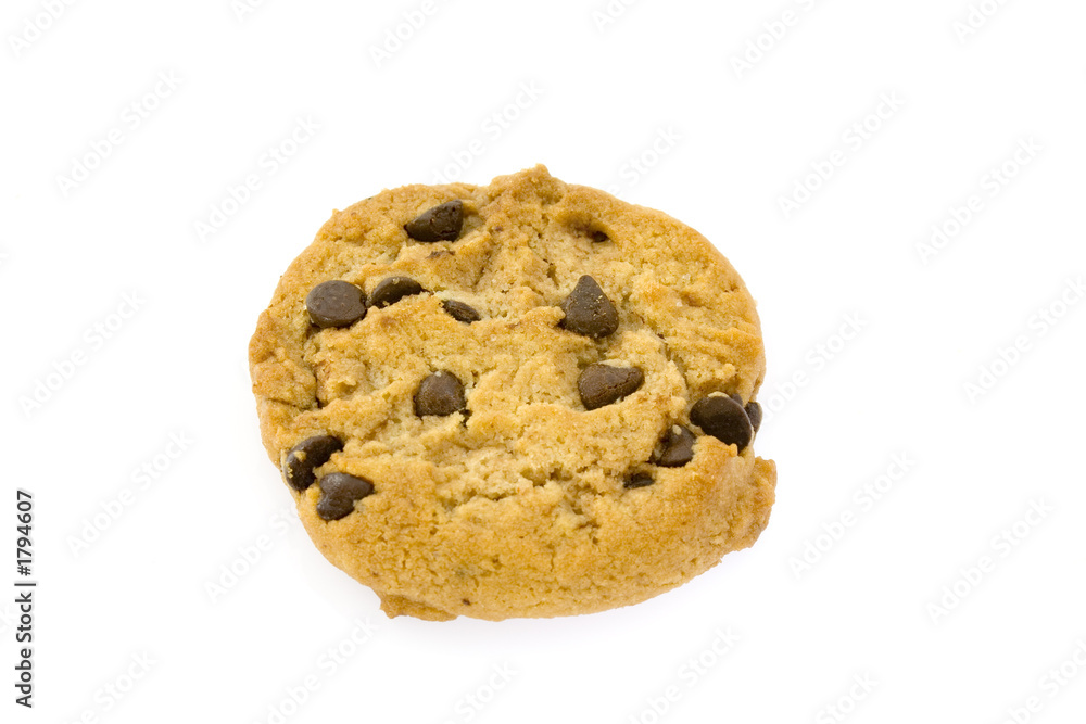 single chocolate chips cookie single chocolate chips cookie