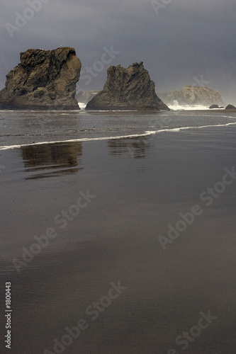 waves and rocks
