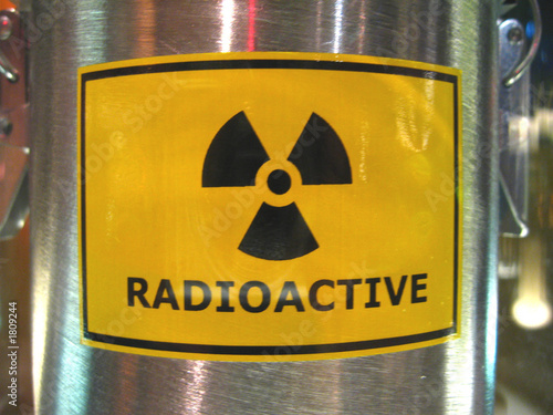 sigle radioactivité photo