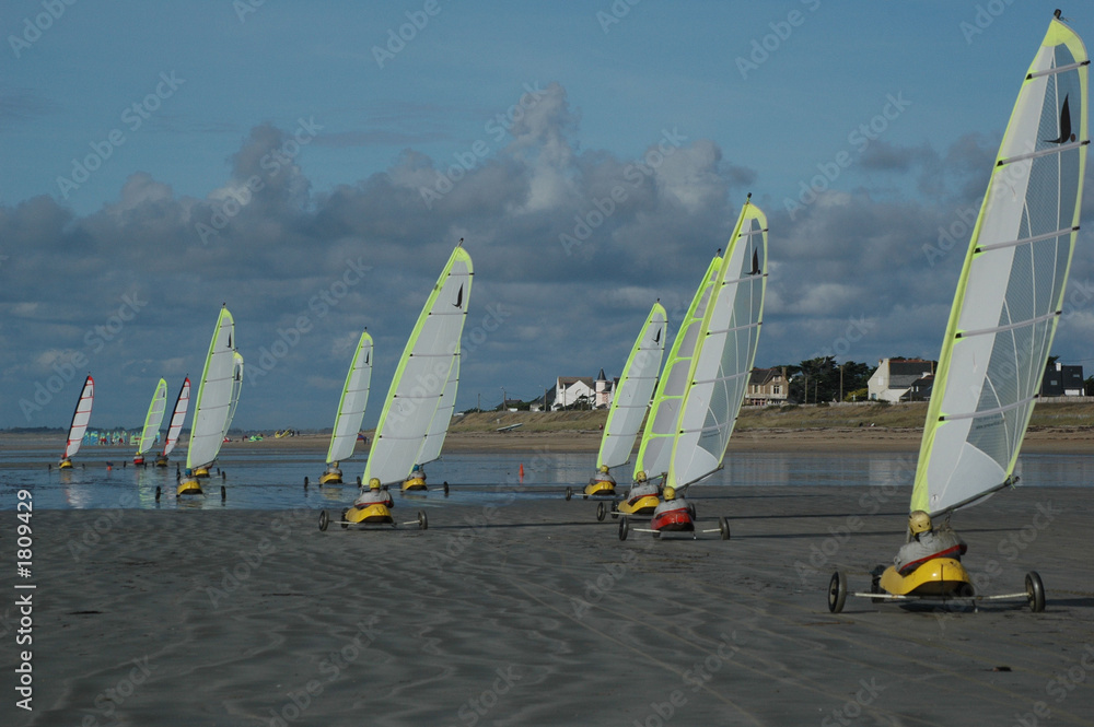 Fototapeta premium chars à voile