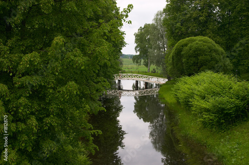 footbridge in the park
