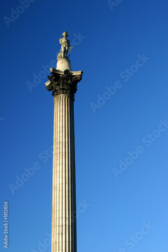 nelson statue - london photo