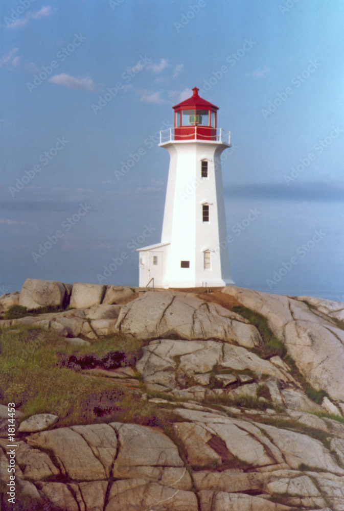lighthouse at peggy's cove