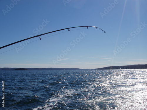 fishing on the sea