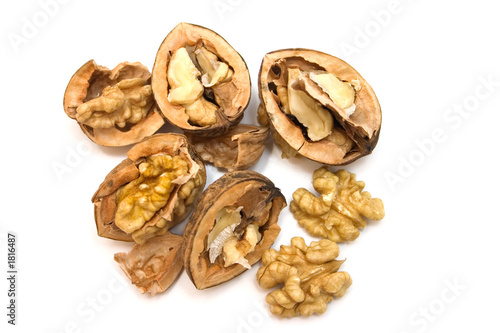 cracked walnuts
