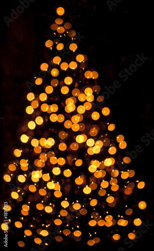 Weihnachten, Christmas, Lichter des Christbaumes, Hintergrund, Textraum, Hochformat,copy space photo