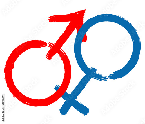 man & woman
