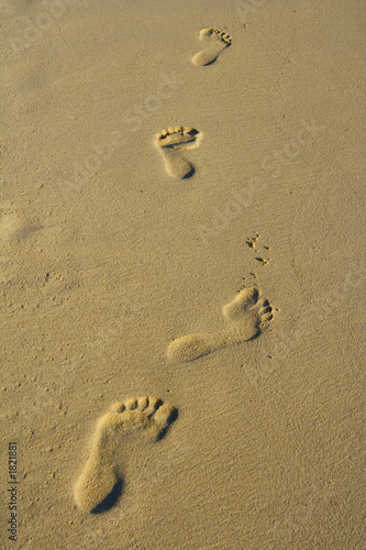Photography foot prints