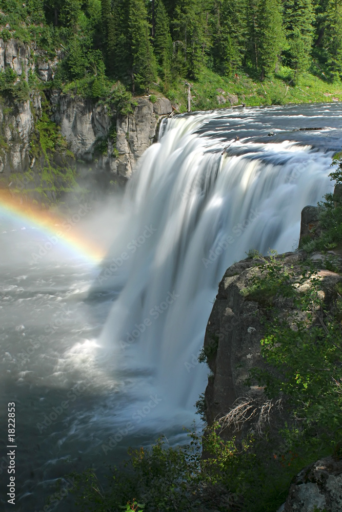 Fototapeta premium mesa falls and rainbow