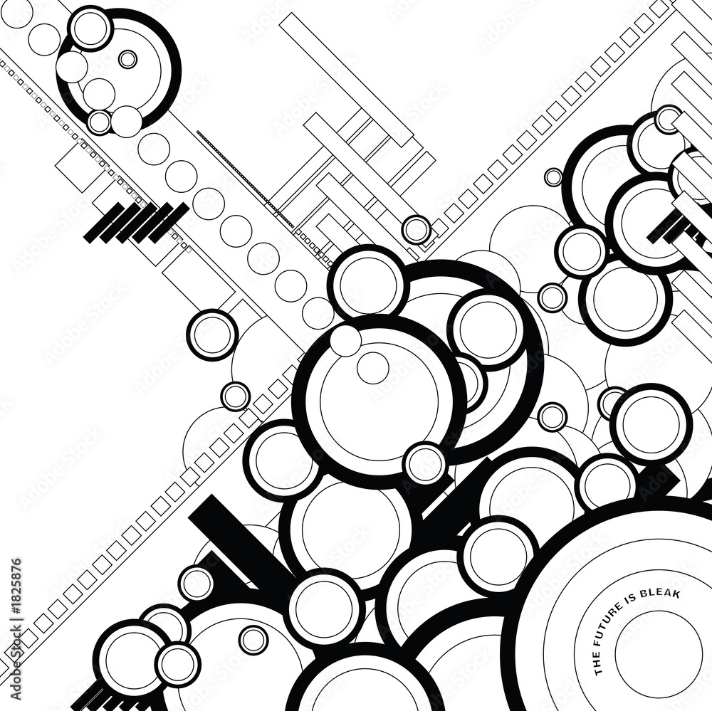 Obraz premium ebb flow outlined