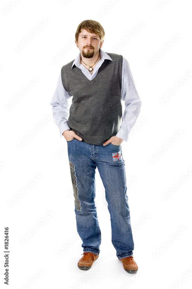 casual young man
