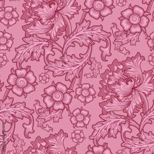seamless vintage wallpaper pattern
