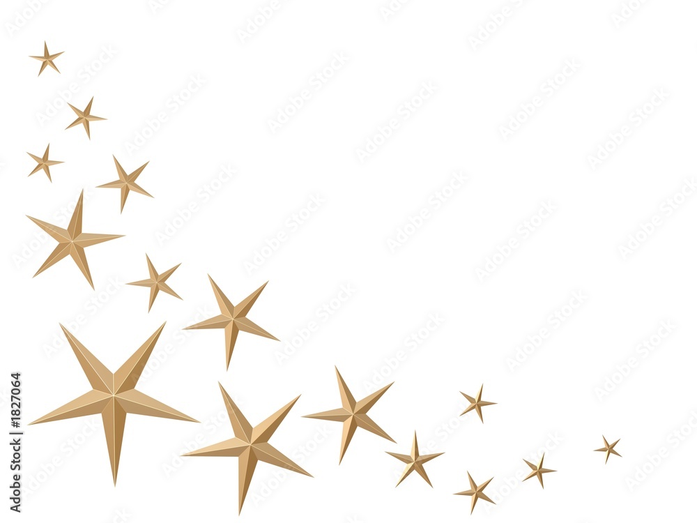 Fototapeta premium goldene sterne
