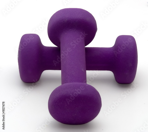 purple dumbells