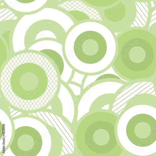 seamless retro circles wallpaper pattern