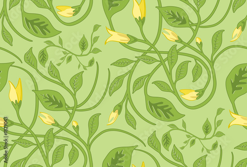 seamless floral wallpaper pattern