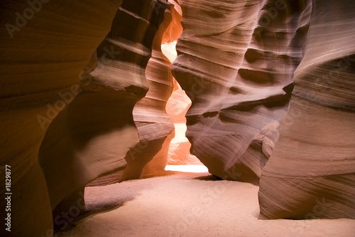 inside of Antelope Canyon in Page Arizona #1829877
