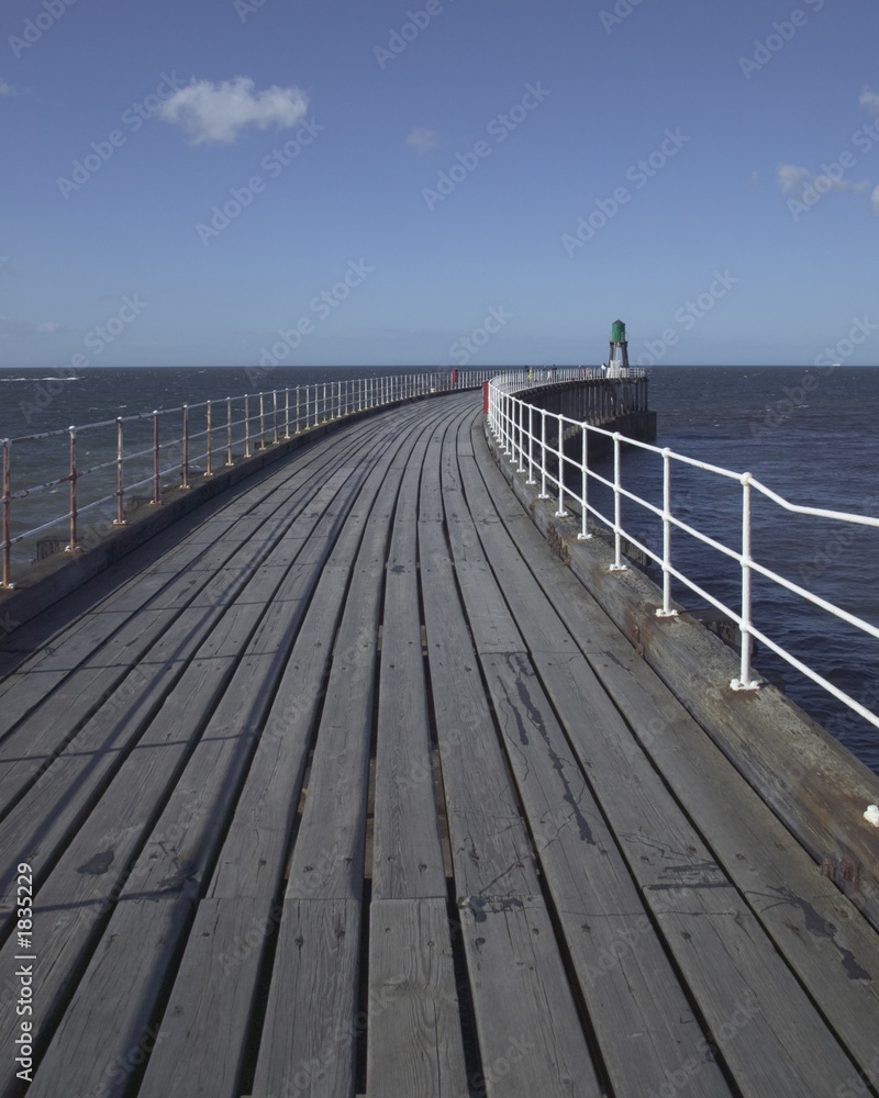 Fototapeta premium whitby pier