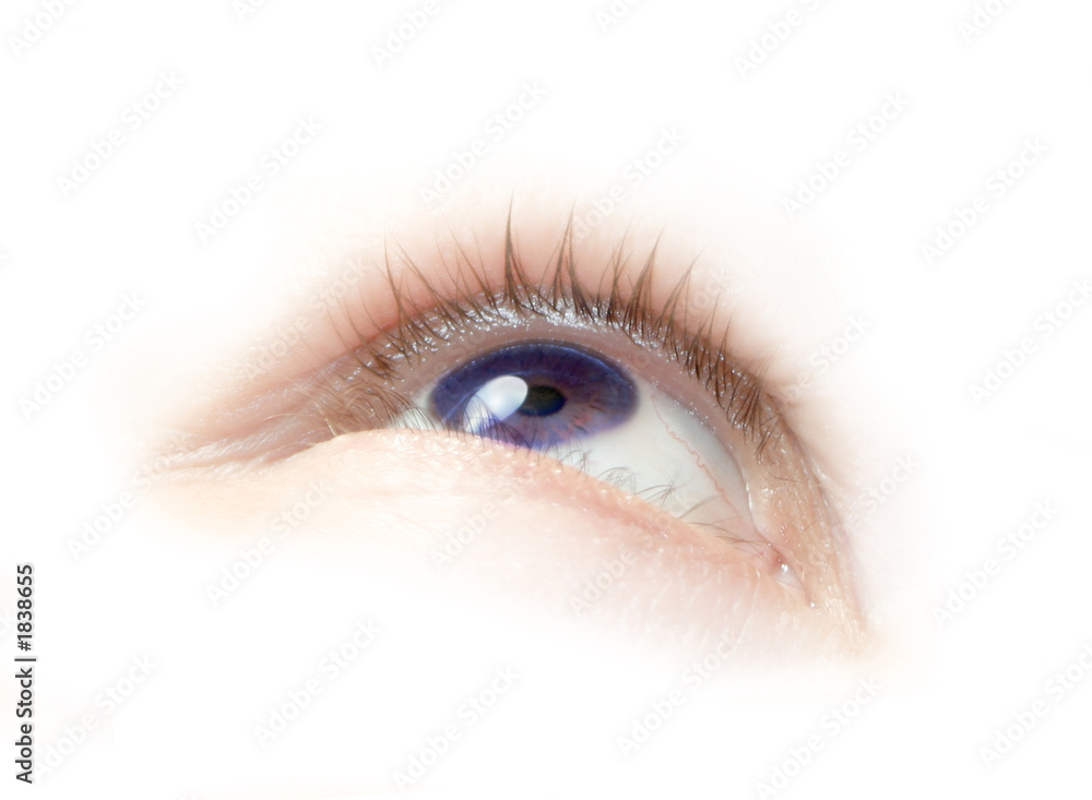 purple eye purple eye