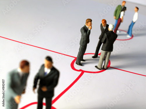 figuren in dreier-gruppen