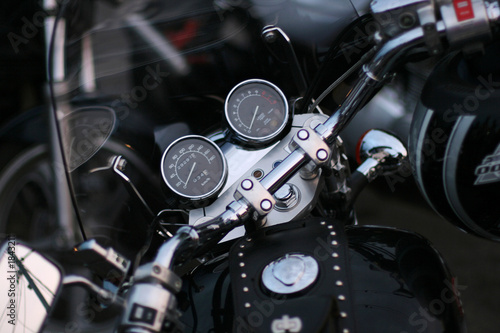 motorbike control lever © Marina Truskova
