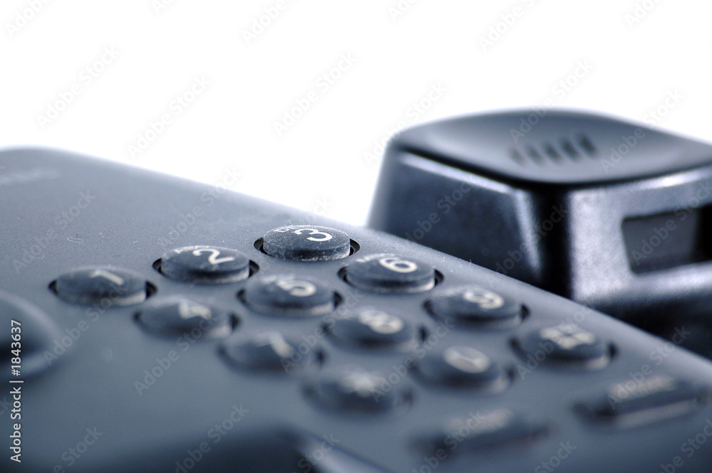 photo telephone on the white background photo telephone on the white background