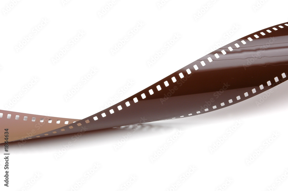 Fototapeta premium film on a white background