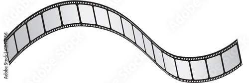 wavy film strip