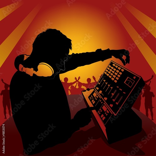 dj in action