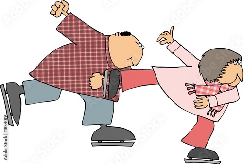 ice skaters
