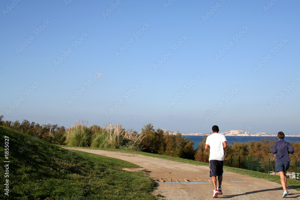 jogging