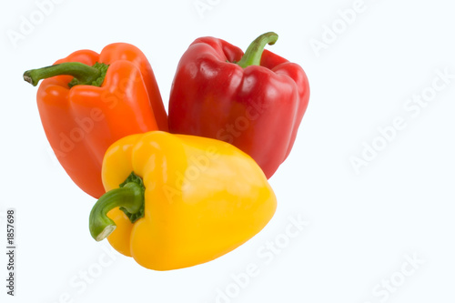 red yellow orange peppers