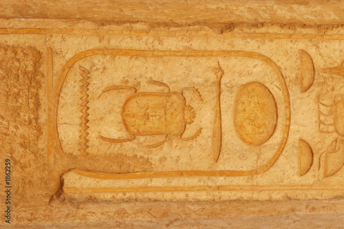 skarabäus hieroglyphen - ägypten photo