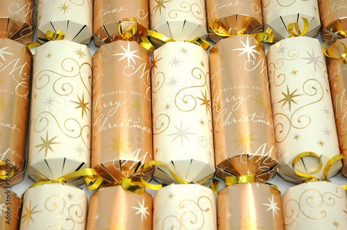 christmas crackers in line