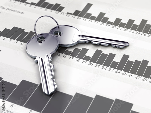 two silver keys