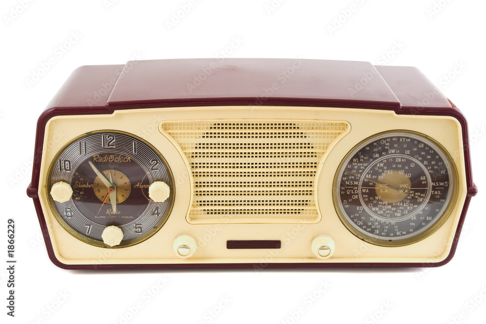 Fototapeta premium antique radio