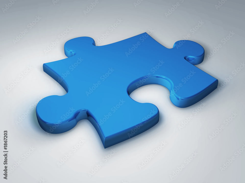 puzzleteil blau - puzzle piece blue puzzleteil blau - puzzle piece blue