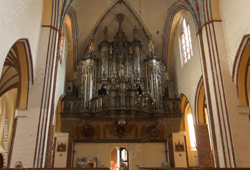 old cathedral at kamien pomorski - poland photo