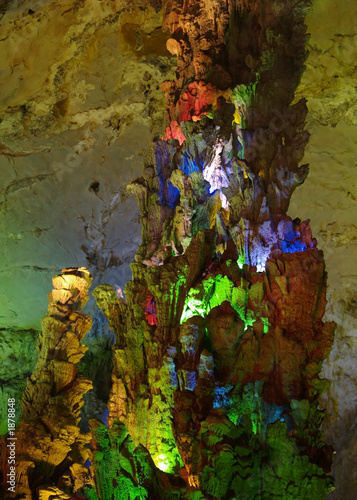 cave interior with light photo