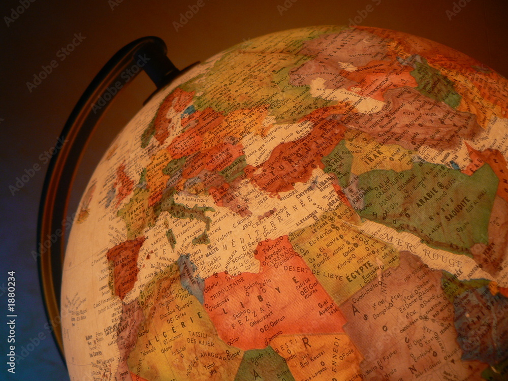 Obraz premium globe terrestre