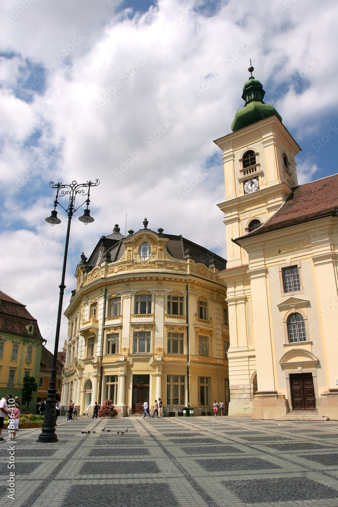 Fototapeta premium sibiu old town