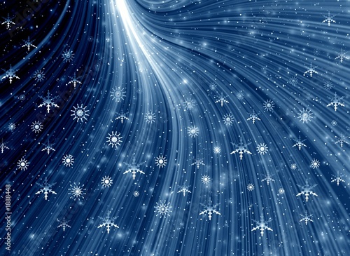 christmas snow abstract